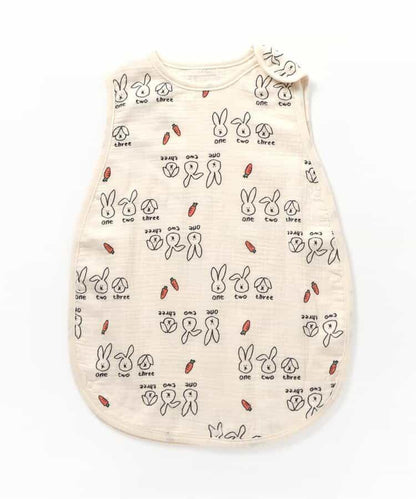 貓兔圖案 紗布睡袋