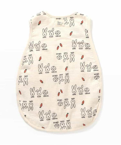 貓兔圖案 紗布睡袋