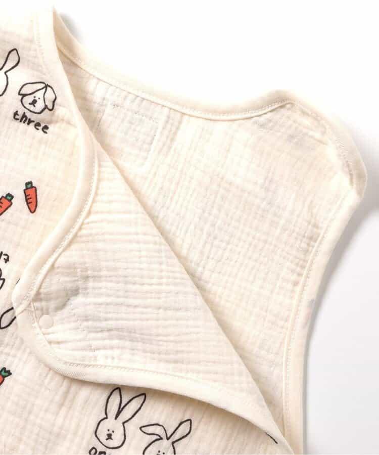 貓兔圖案 紗布睡袋