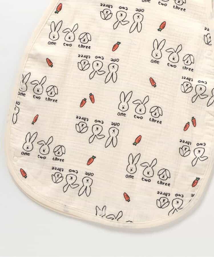 貓兔圖案 紗布睡袋