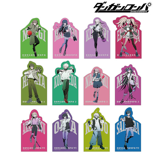 《彈丸論破》（彈丸論破） Shidu插畫系列 スポーティルックver. 隨機異形貼紙 コンプリートBOX（12包）