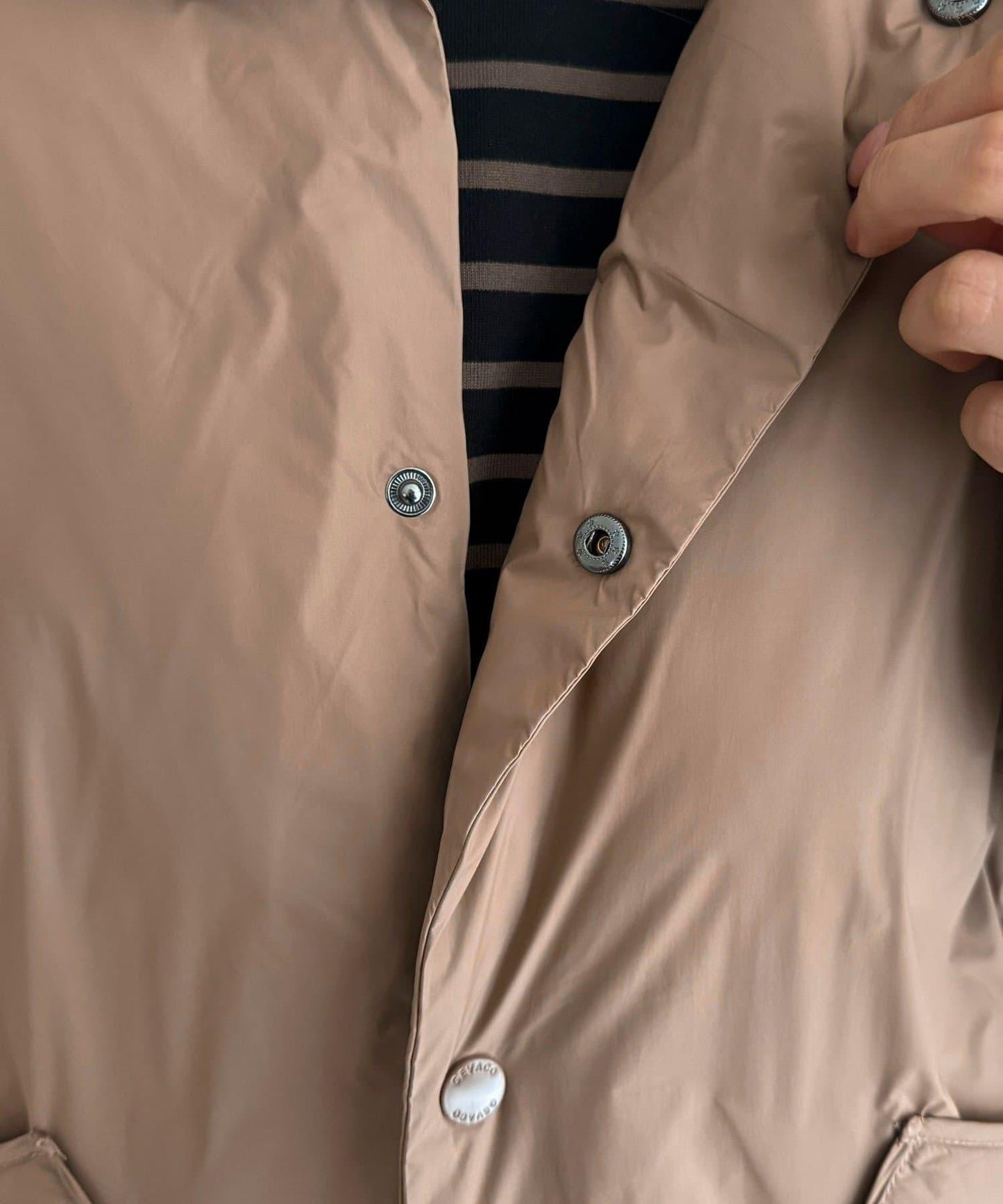 GEVACO/ゲバコ 無車線中厚夾棉夾克