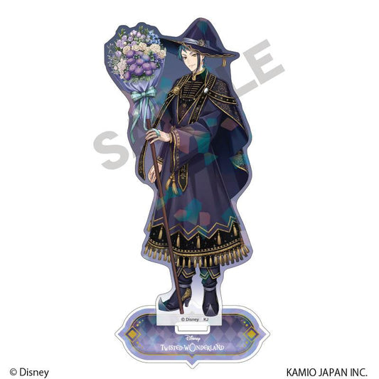 《迪士尼》 ツイステッドワンダーランド（扭曲仙境） 綻放生日系列 ジェイド・リーチ 全息亞克力立牌
