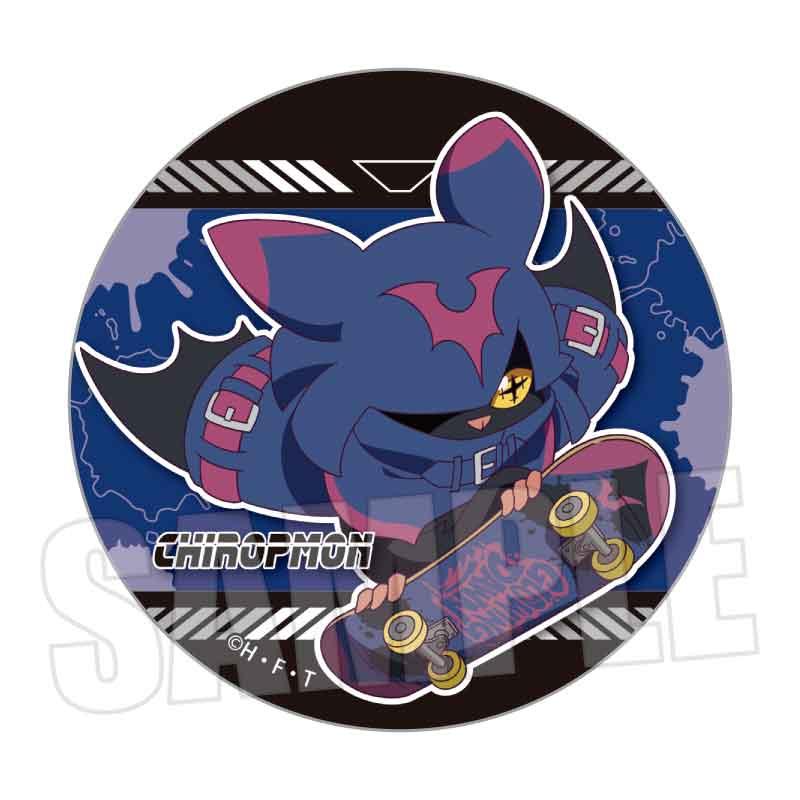 DIGIMON BEATBREAK（數碼寶貝） Skater ver. 徽章 完整套裝（8個裝）