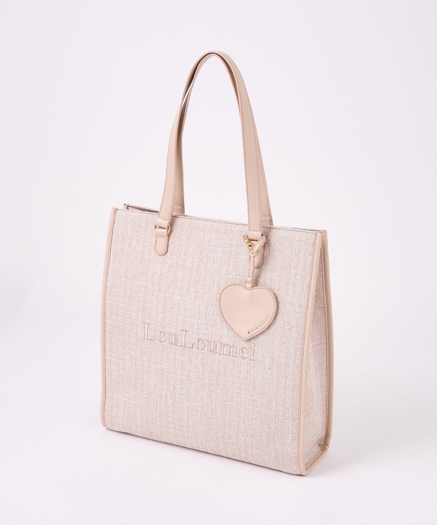 LouLoumei 可自立 愛心掛飾 托特包