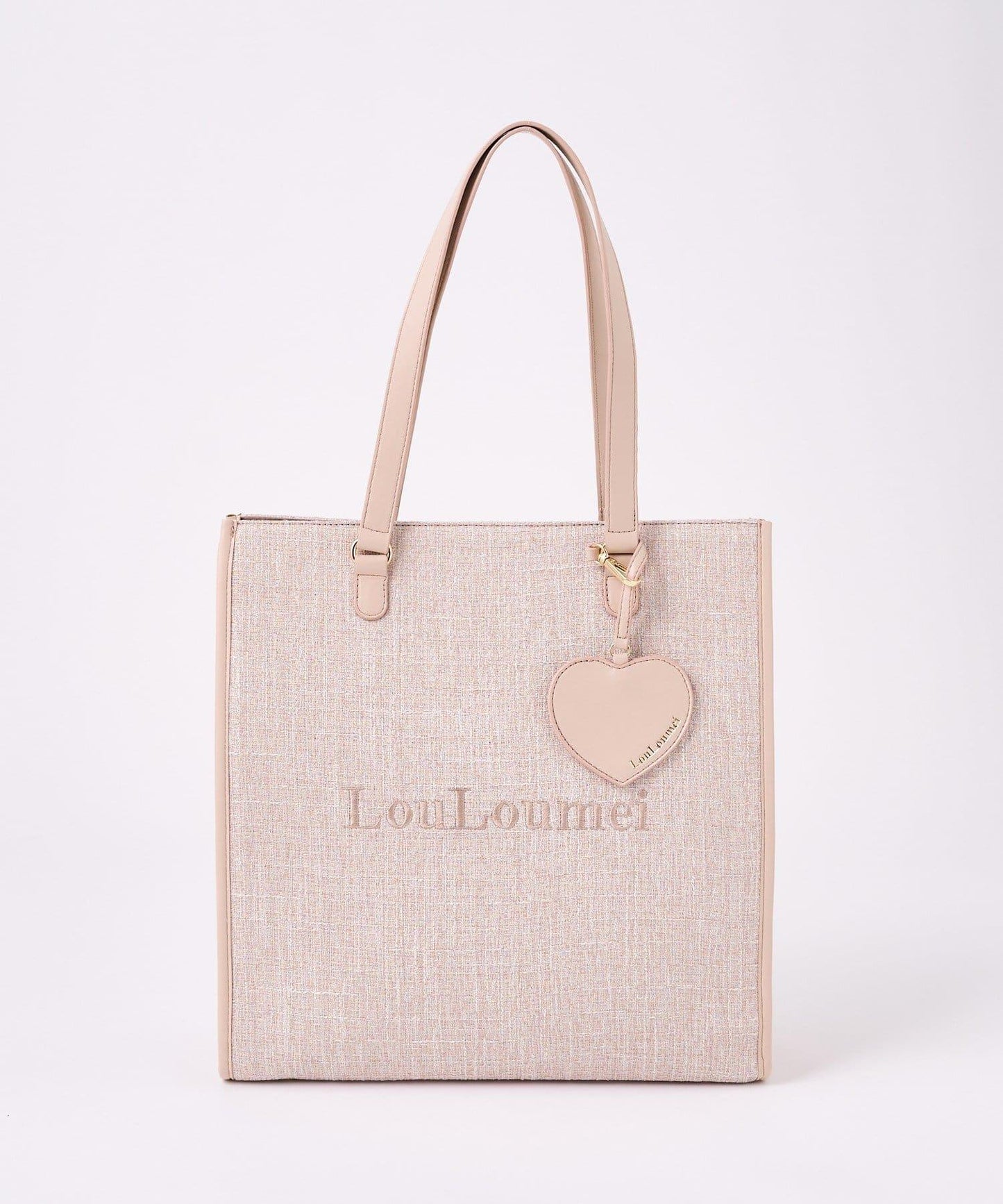 LouLoumei 可自立 愛心掛飾 托特包