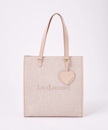 LouLoumei 可自立 愛心掛飾 托特包