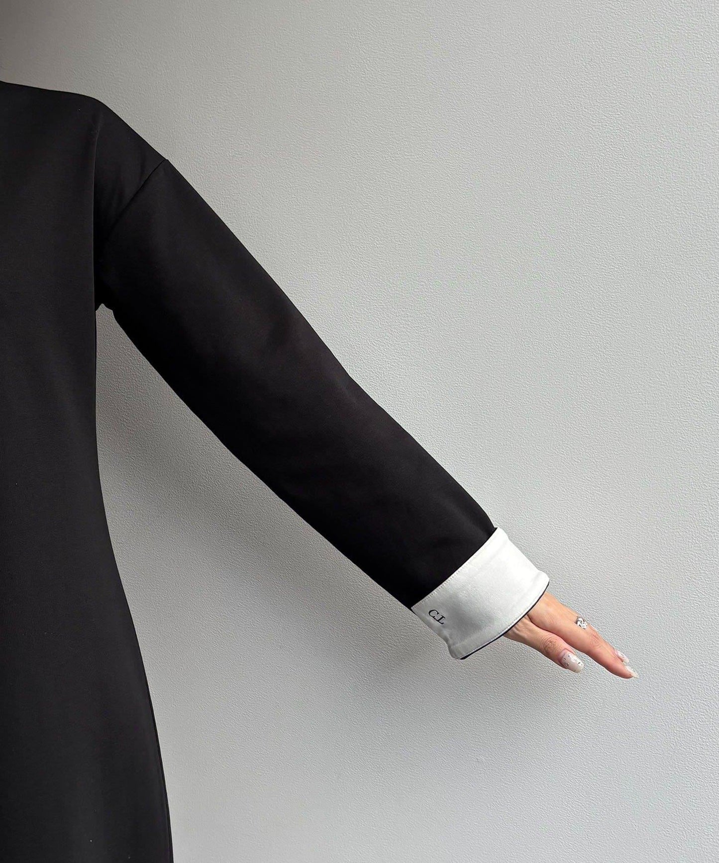 CAPRICIEUX LE'MAGE 〈C.L〉 拼色Polo設計 連衣裙