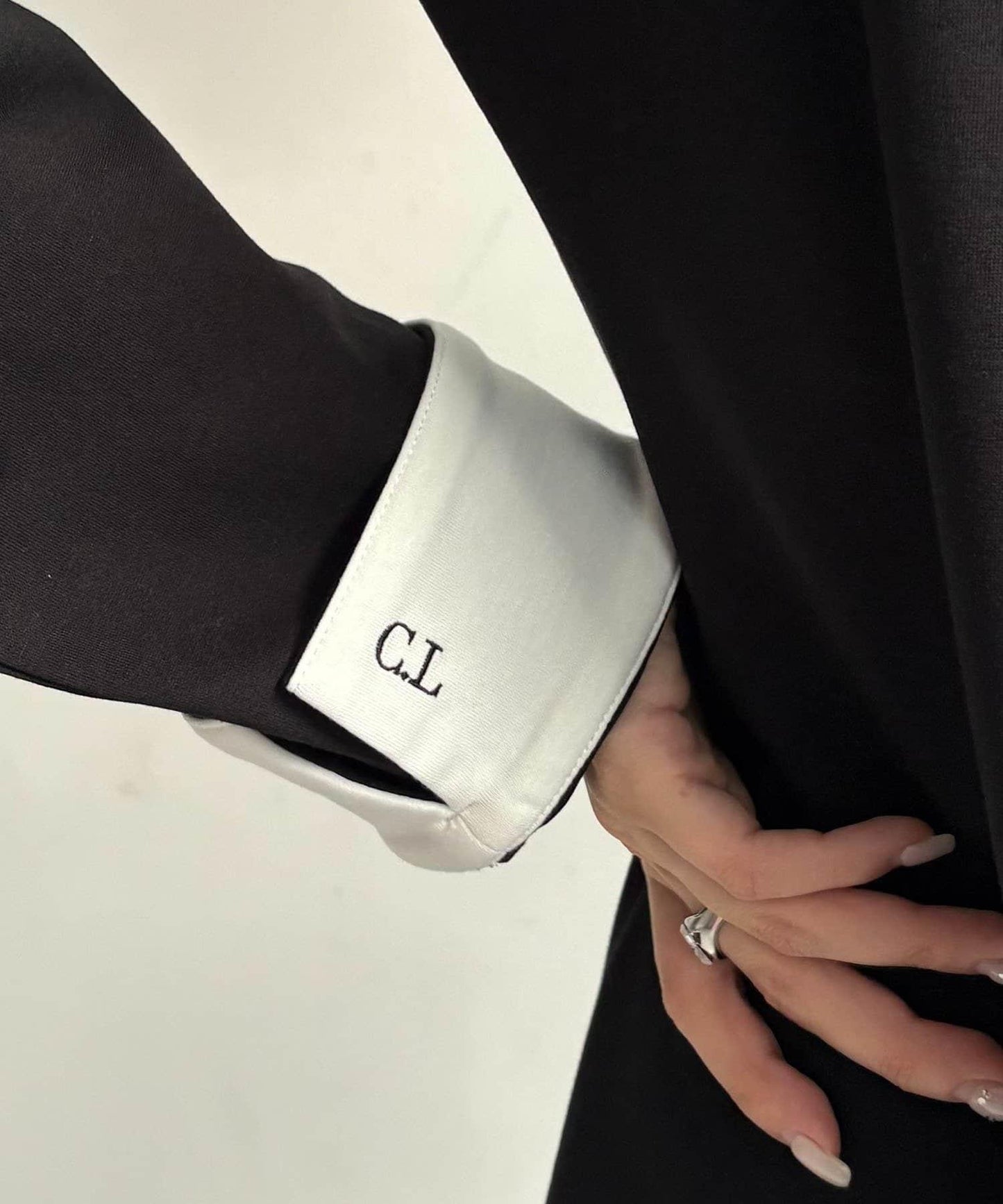 CAPRICIEUX LE'MAGE 〈C.L〉 拼色Polo設計 連衣裙