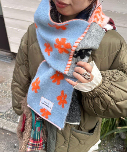 HELLO.SANFRANCISCO/ハローサンフランシスコ 拼接圍巾