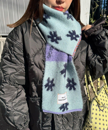 HELLO.SANFRANCISCO/ハローサンフランシスコ 拼接圍巾