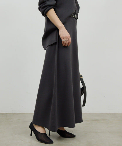 可成套搭配 傘擺 針織半身裙