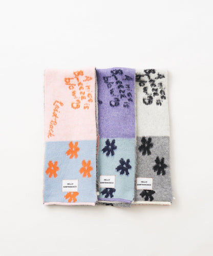 HELLO.SANFRANCISCO/ハローサンフランシスコ 拼接圍巾