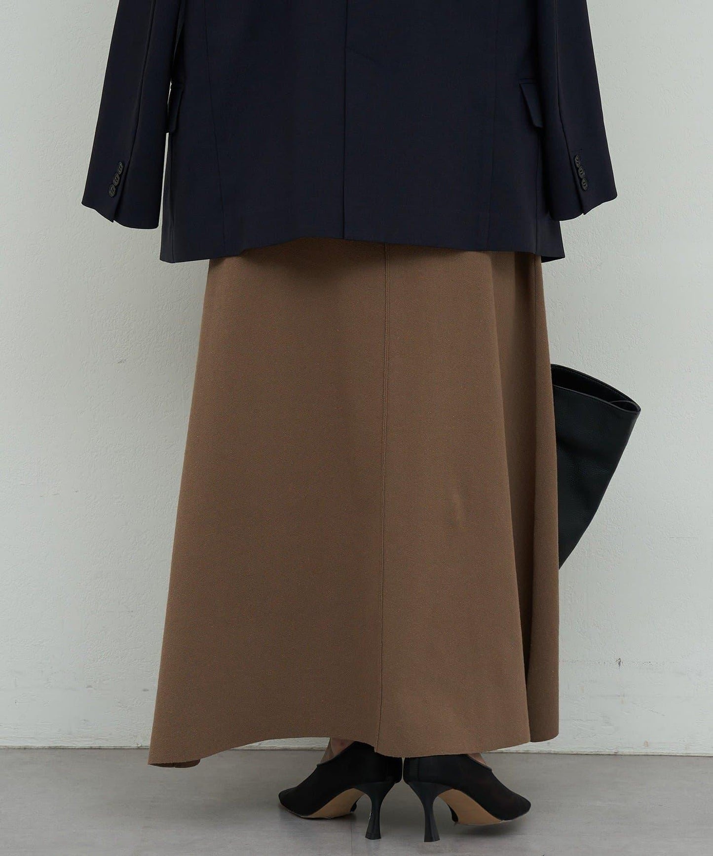 可成套搭配 傘擺 針織半身裙