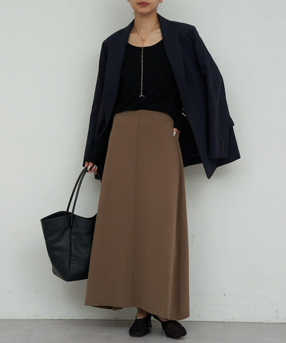 可成套搭配 傘擺 針織半身裙