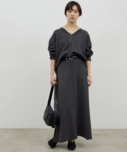 可成套搭配 傘擺 針織半身裙