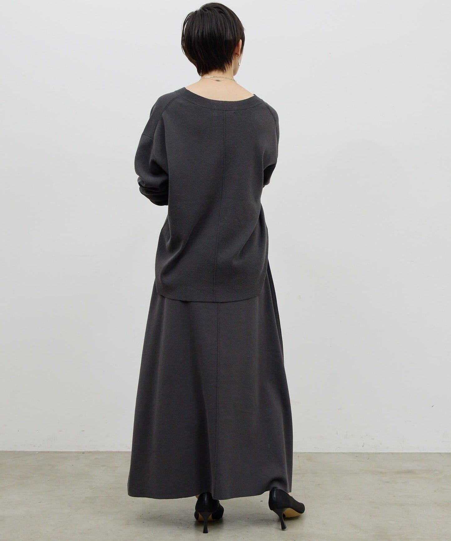 可成套 V領 針織上衣