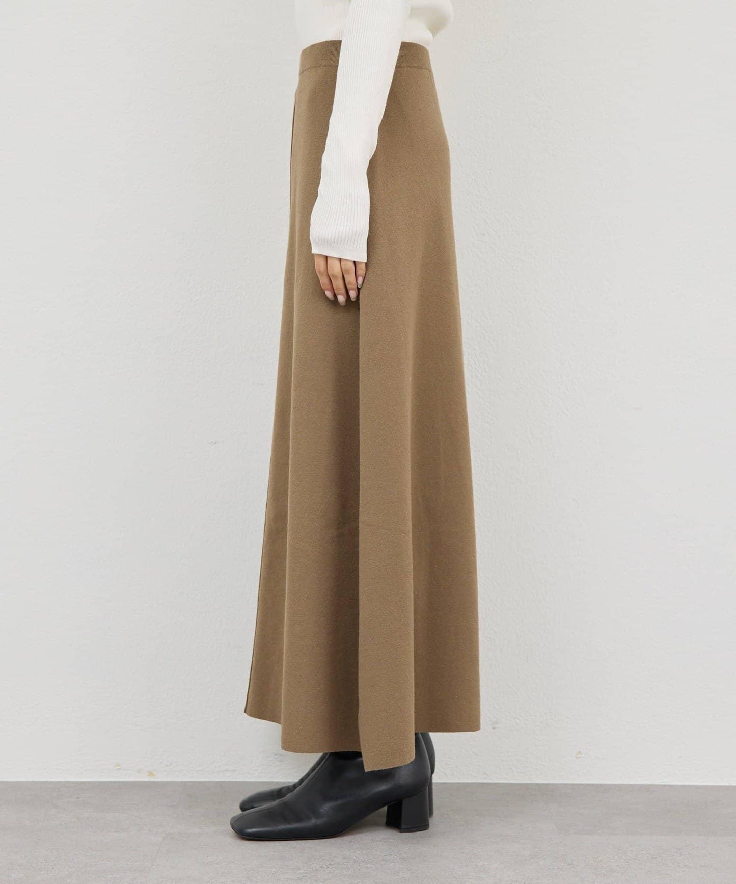 可成套搭配 傘擺 針織半身裙