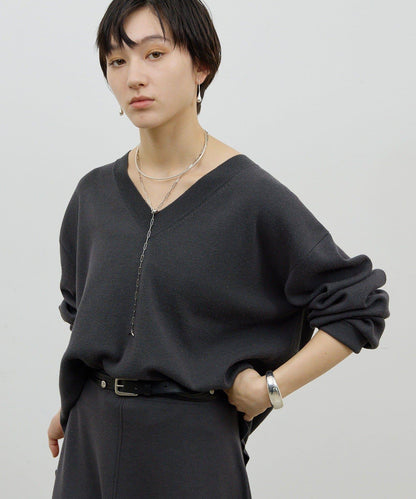 可成套 V領 針織上衣