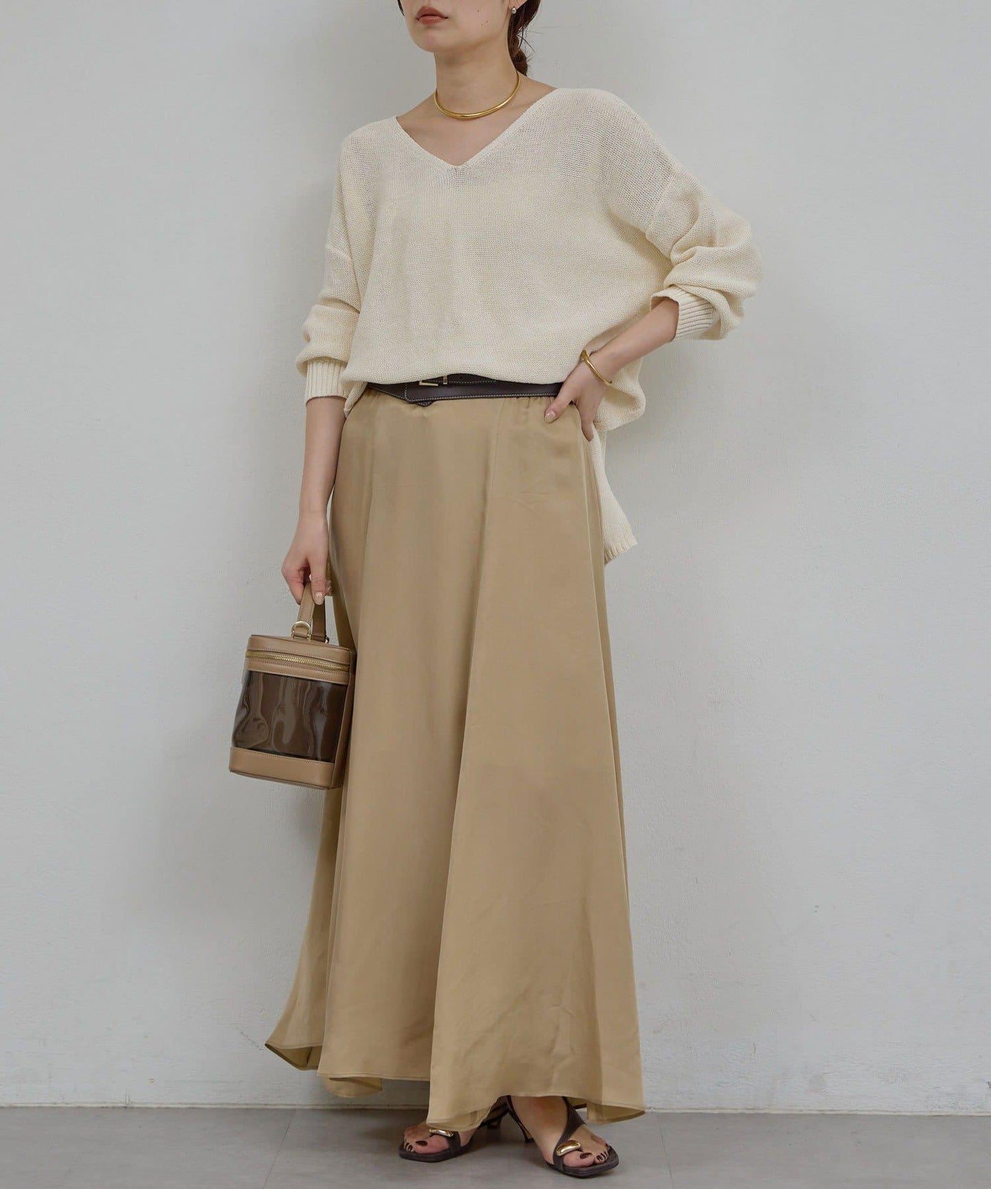 早春必備 棉質網眼套頭衫