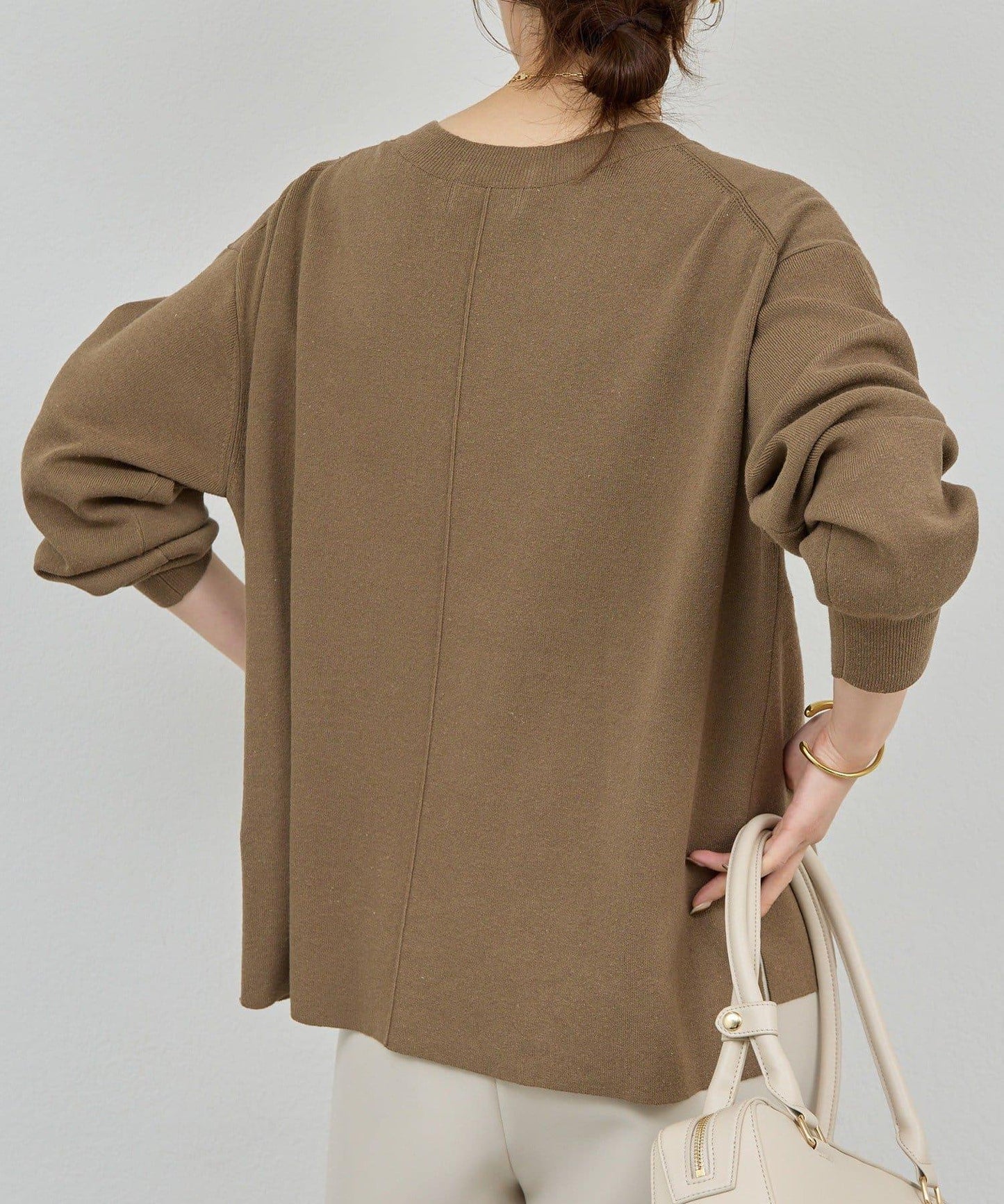 可成套 V領 針織上衣