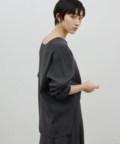 可成套 V領 針織上衣