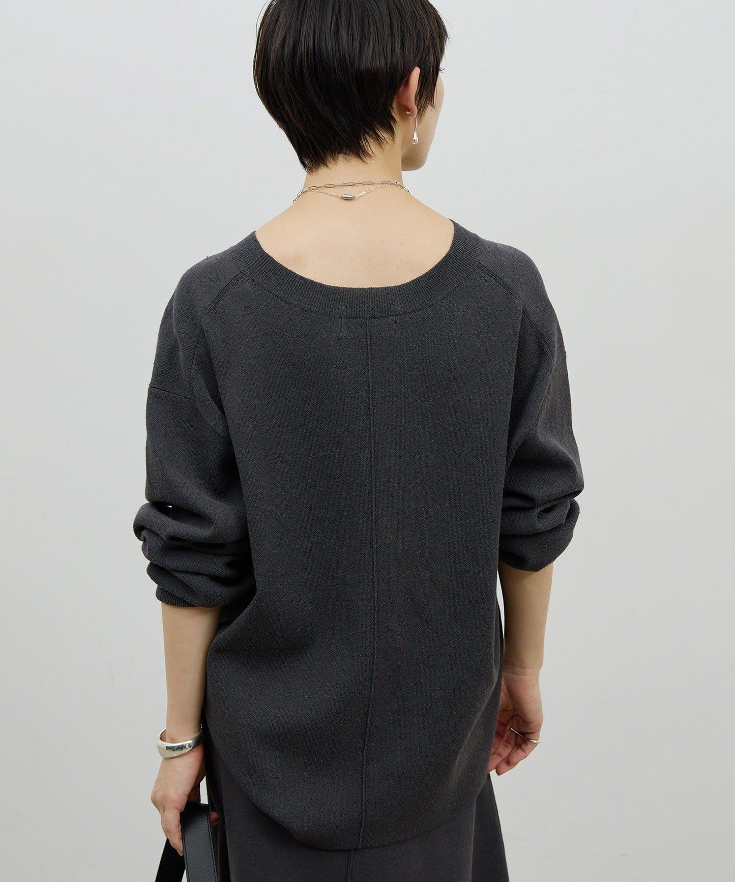 可成套 V領 針織上衣