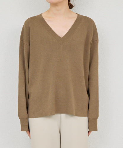 可成套 V領 針織上衣