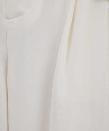 ガランテ定番 輕質針織闊腿褲