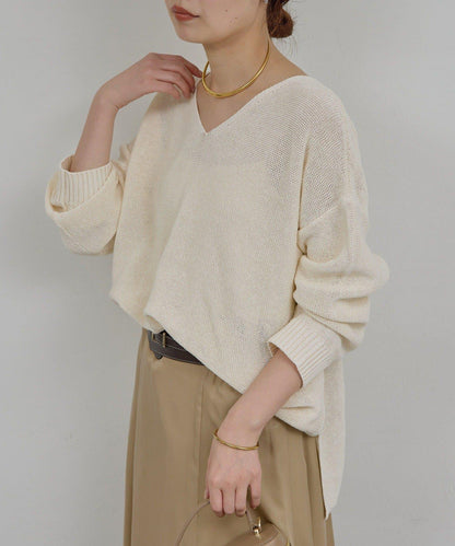 早春必備 棉質網眼套頭衫