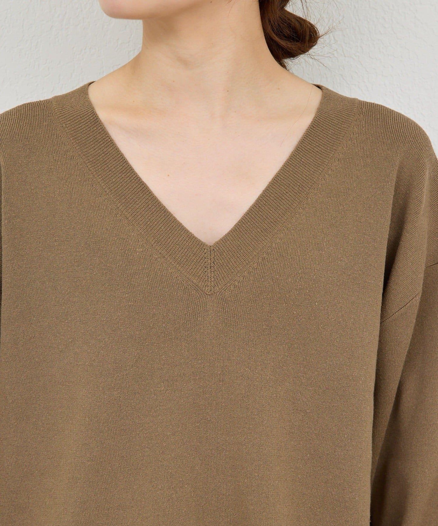 可成套 V領 針織上衣