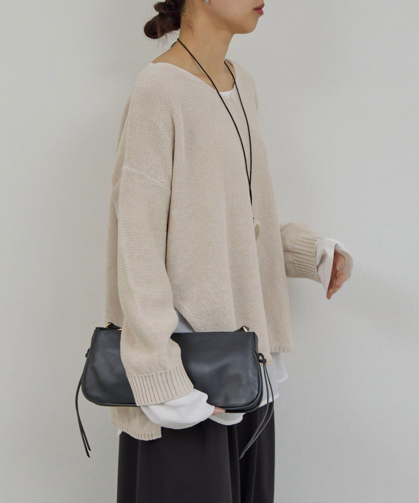 早春必備 棉質網眼套頭衫