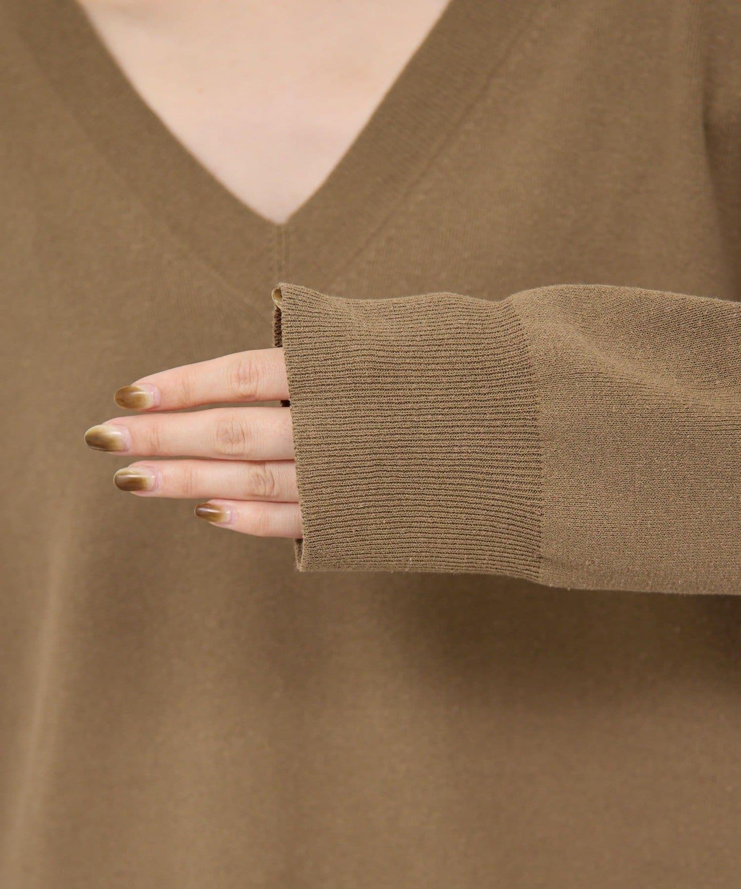 可成套 V領 針織上衣