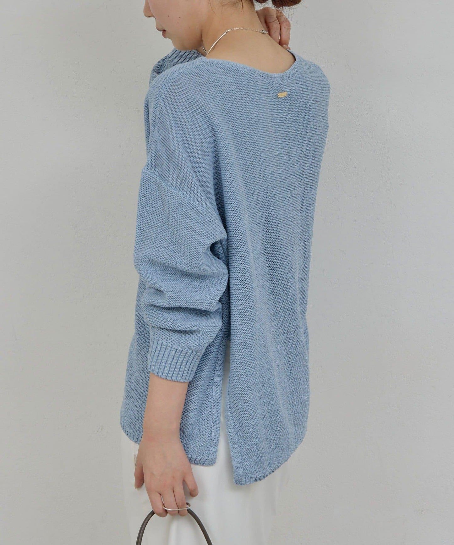 早春必備 棉質網眼套頭衫