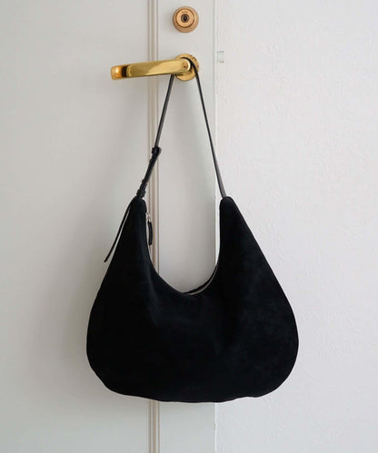 CAPRICIEUX LE'MAGE 半圓造型 努巴克 單肩包