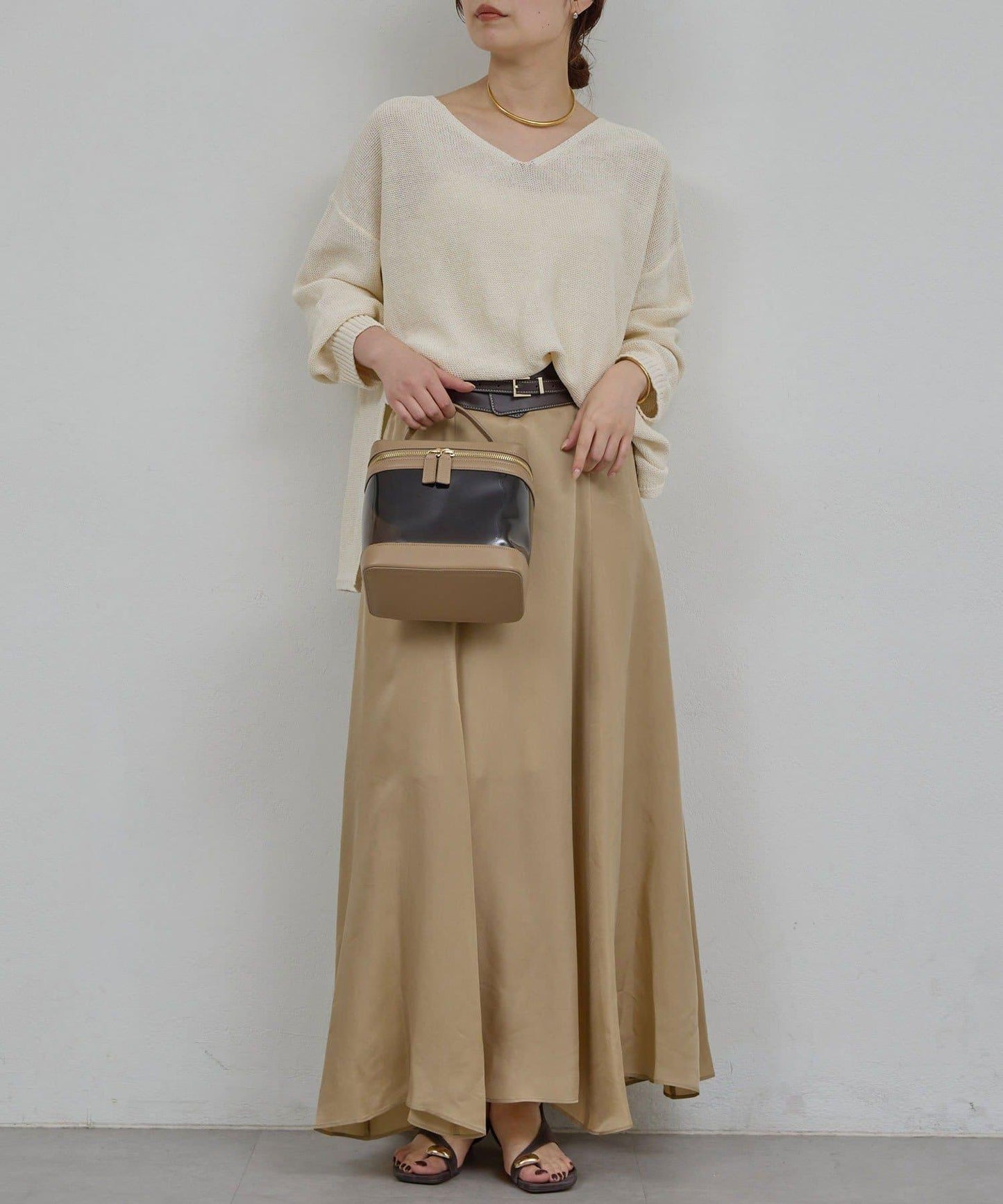 早春必備 棉質網眼套頭衫