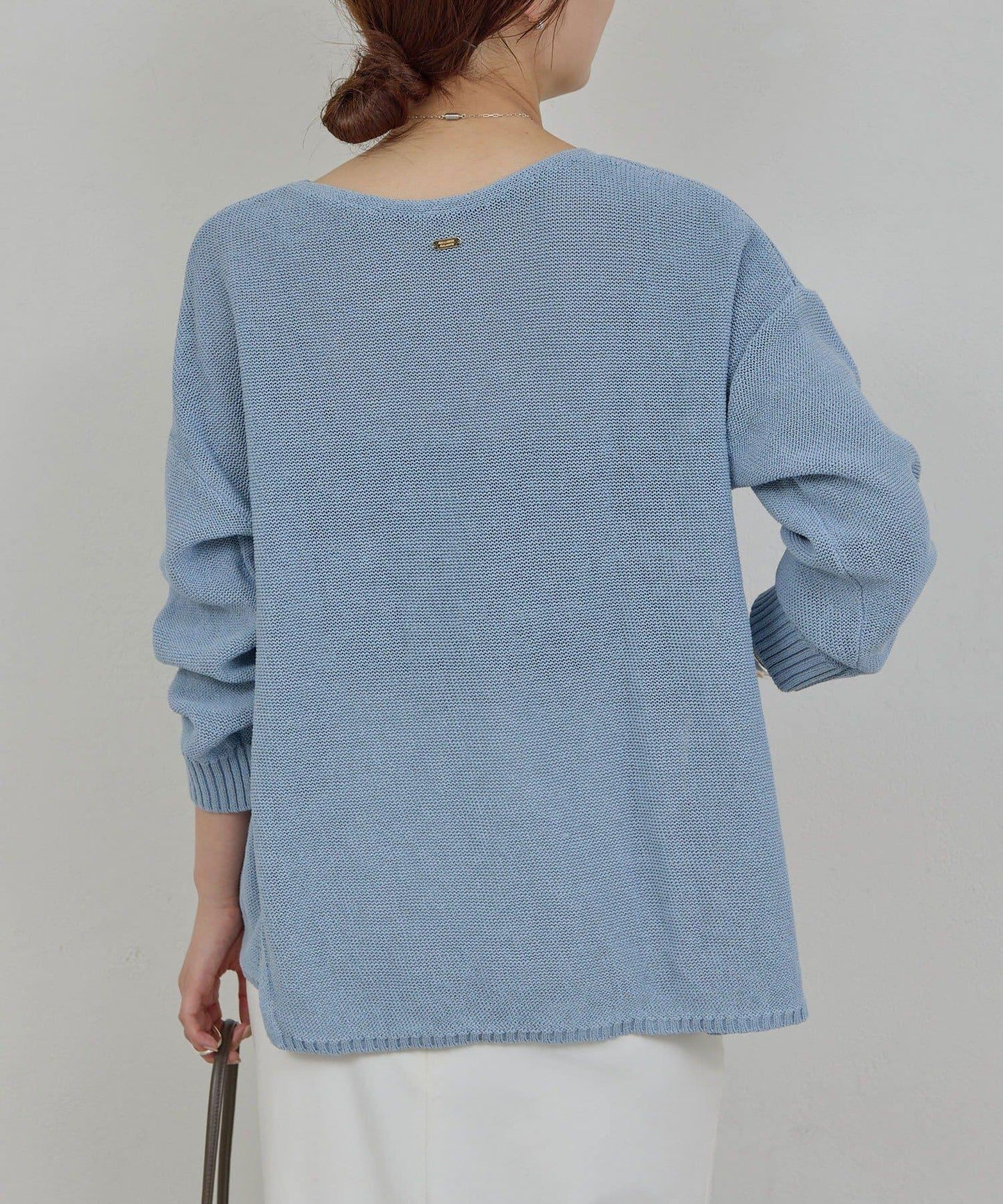 早春必備 棉質網眼套頭衫