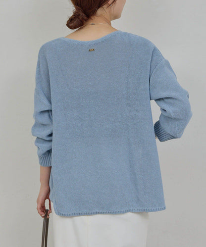 早春必備 棉質網眼套頭衫