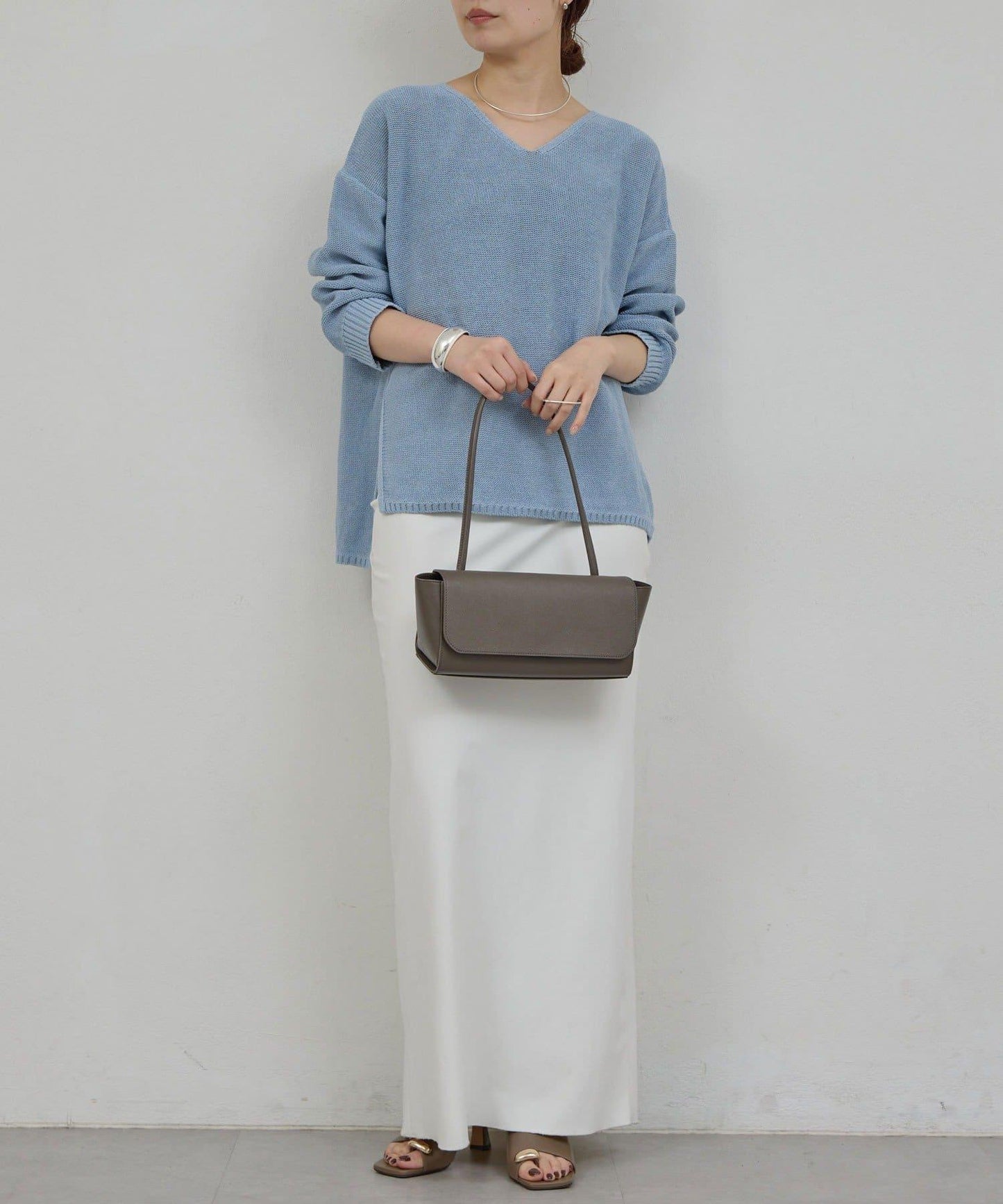 早春必備 棉質網眼套頭衫