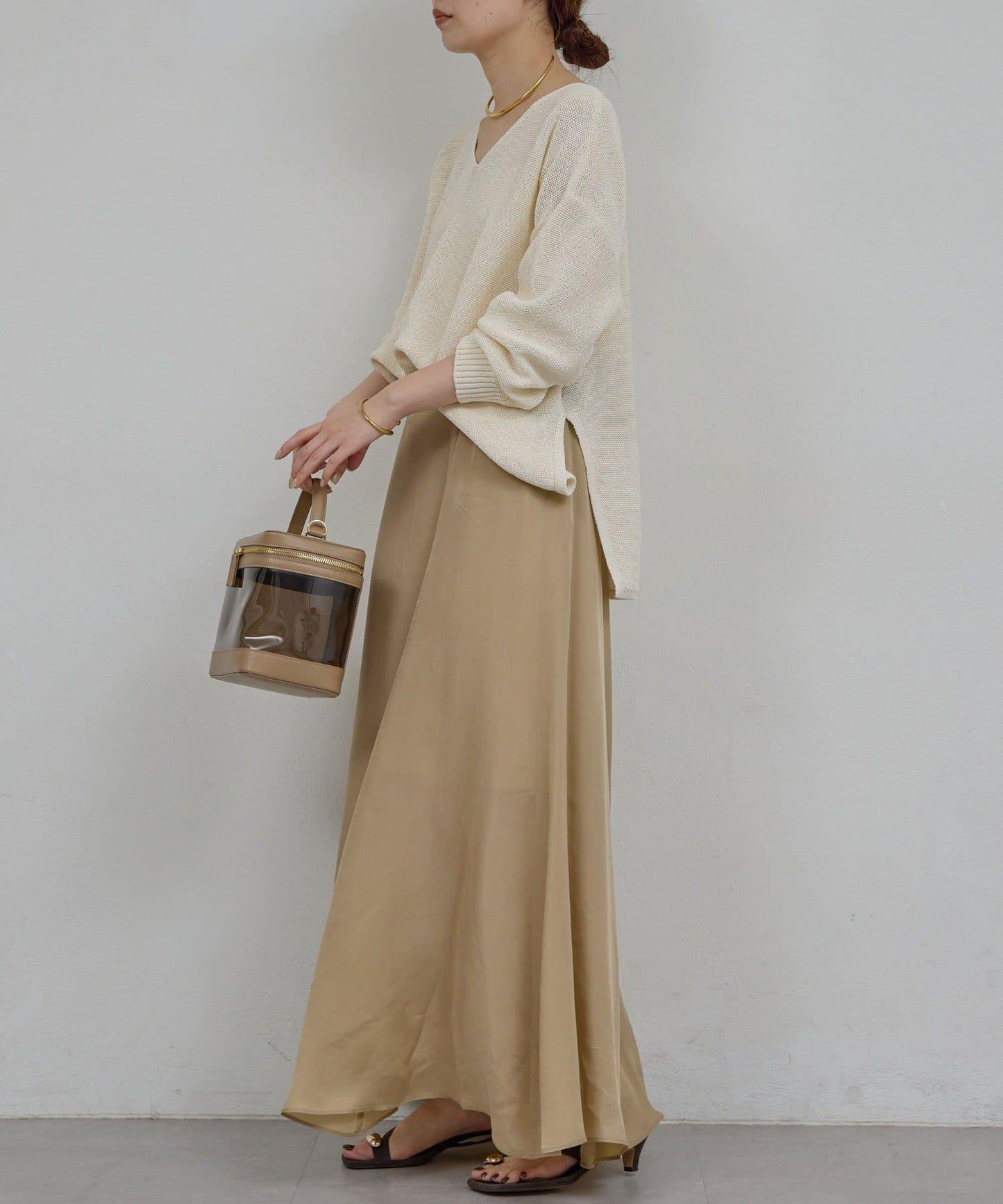 早春必備 棉質網眼套頭衫