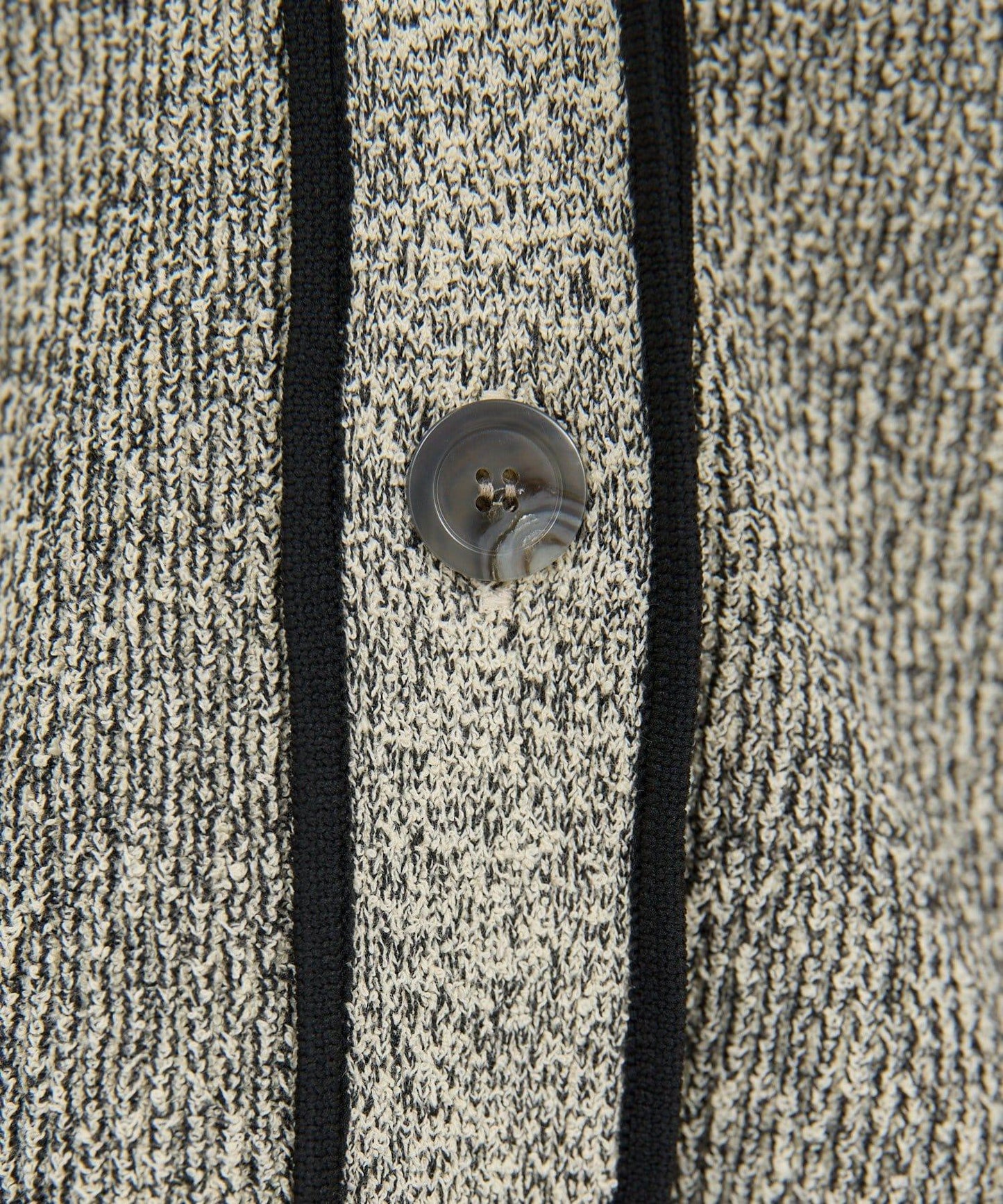 可手洗 花呢紋 針織開衫