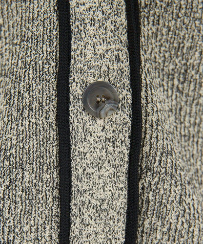 可手洗 花呢紋 針織開衫