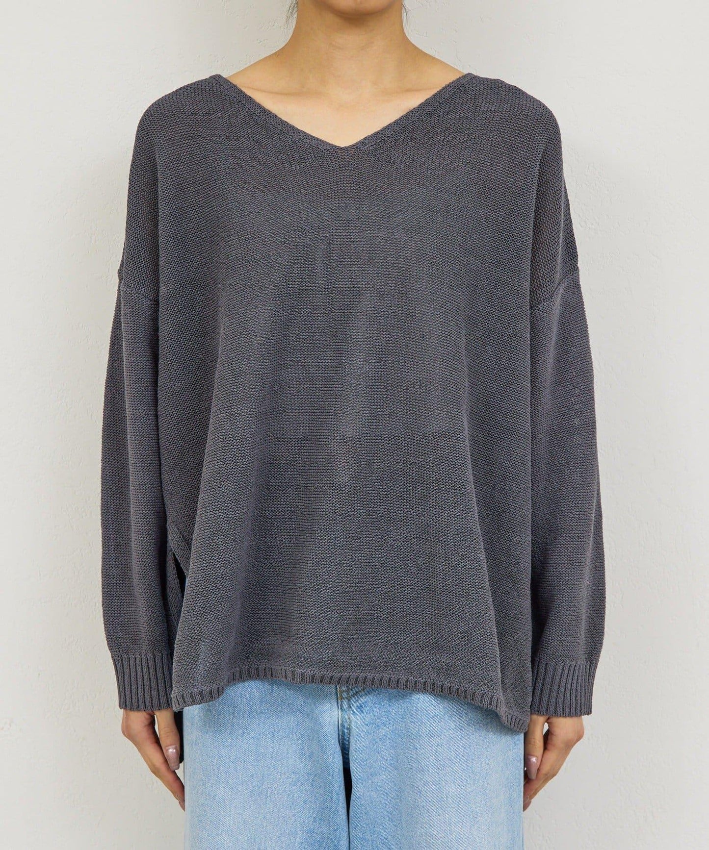 早春必備 棉質網眼套頭衫