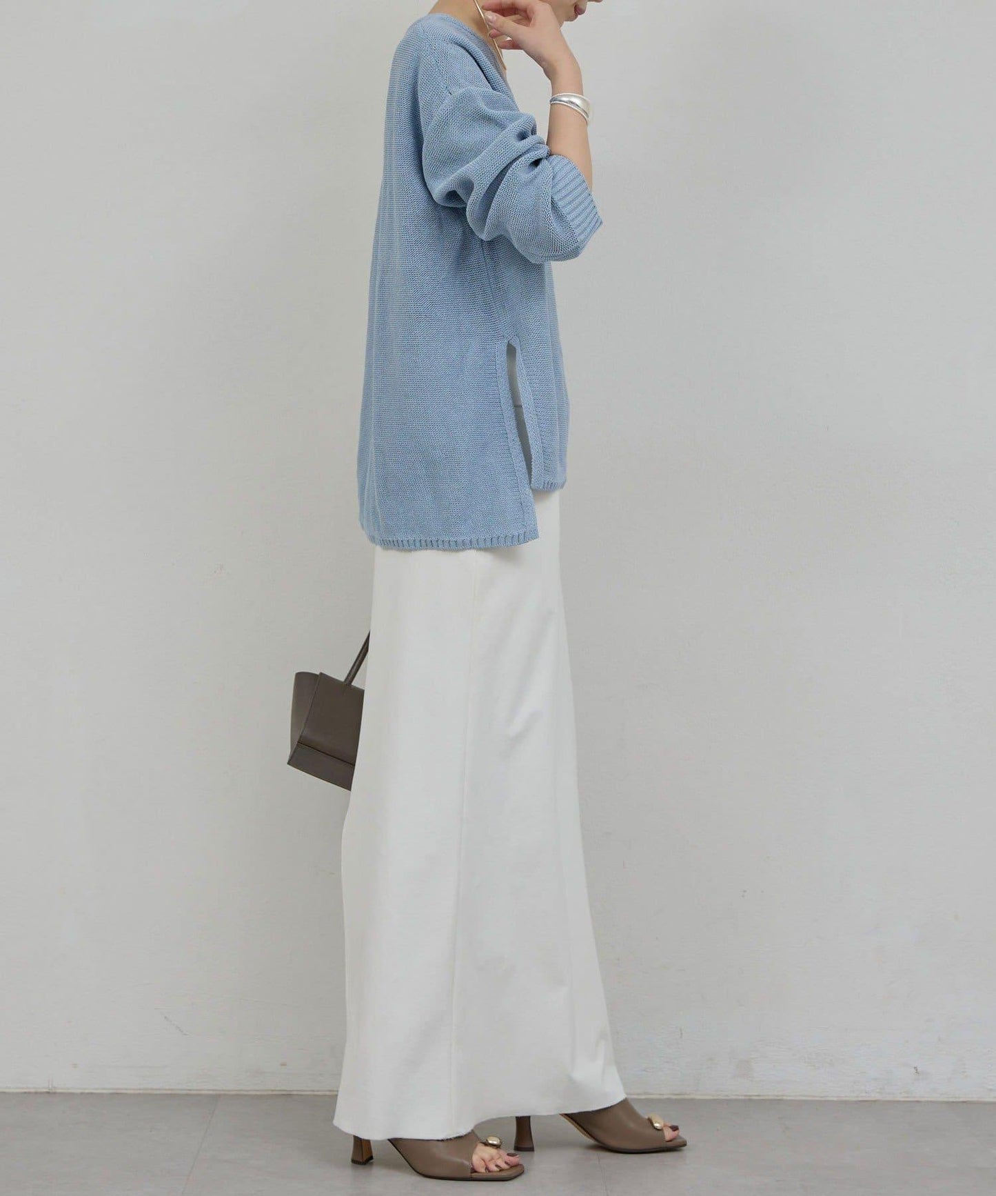 早春必備 棉質網眼套頭衫