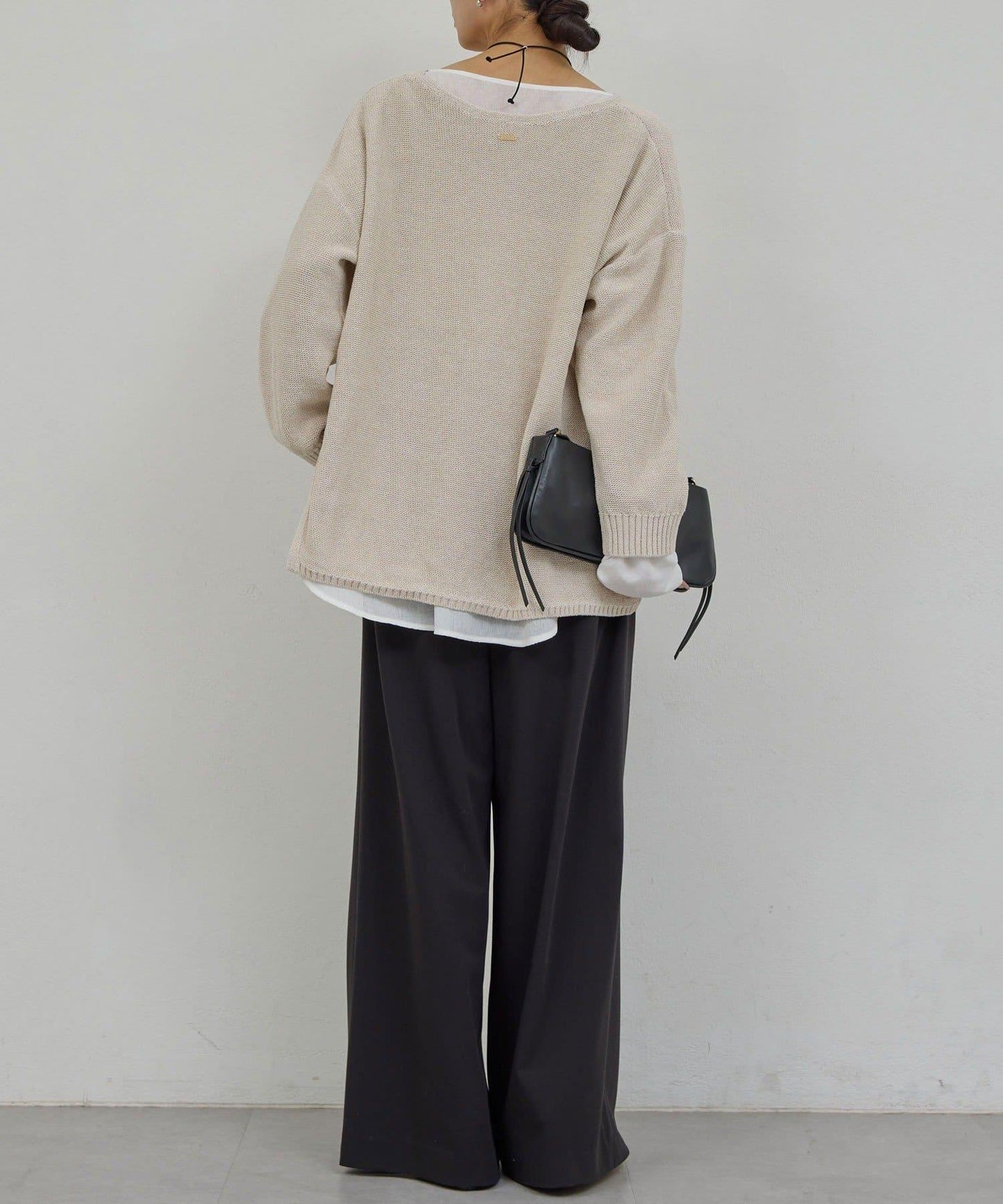 早春必備 棉質網眼套頭衫