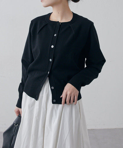 棉質合身針織開衫