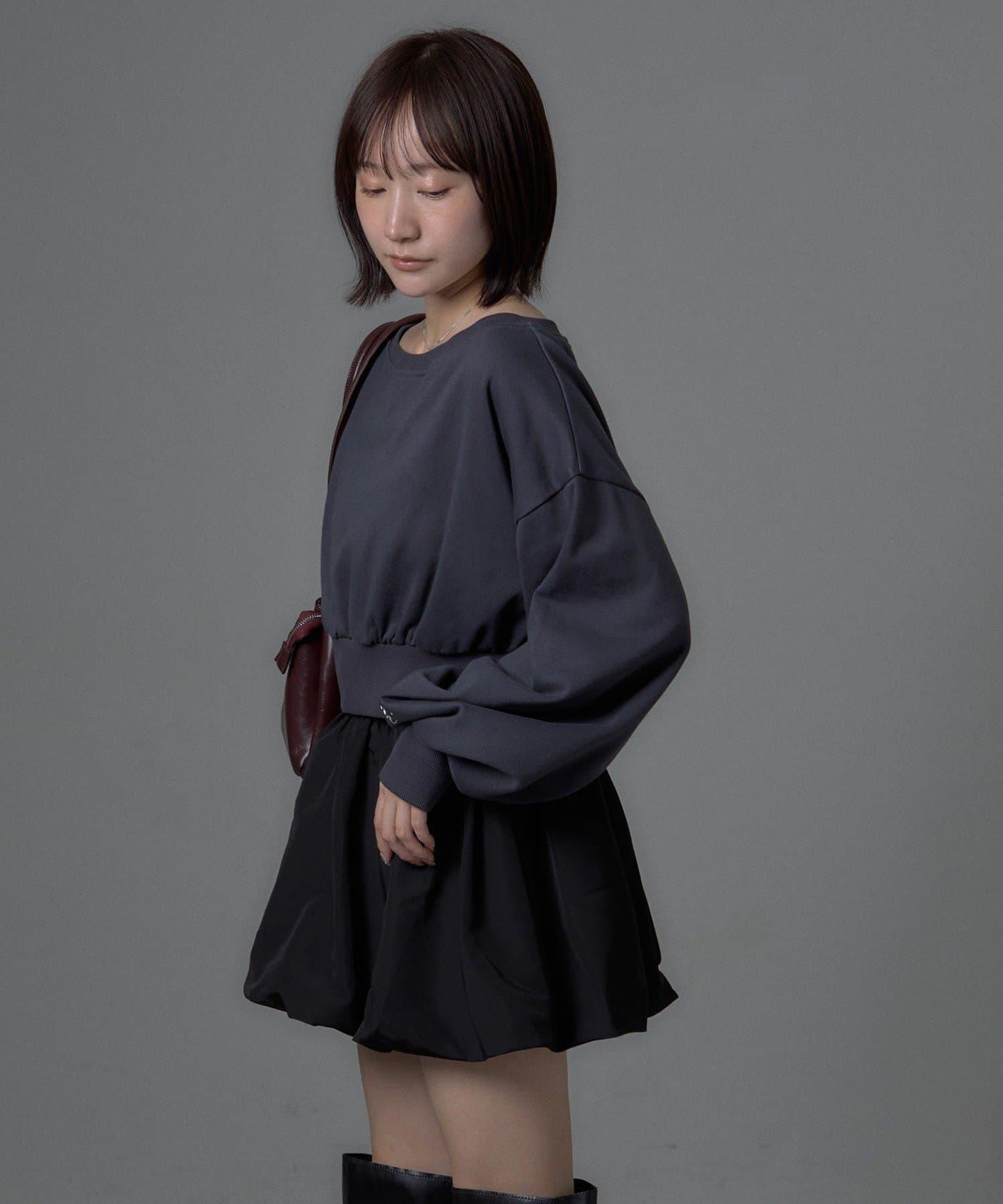 mystic 後背開口 Logo印花 衛衣