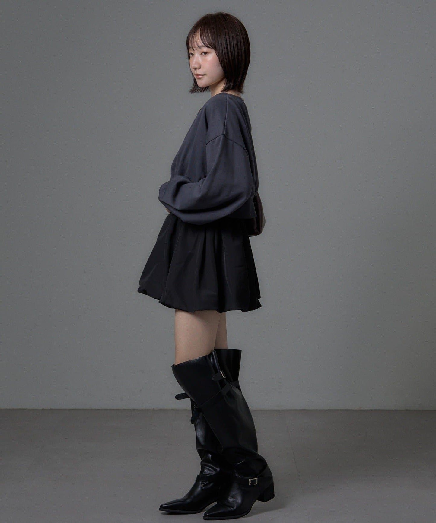 mystic 後背開口 Logo印花 衛衣