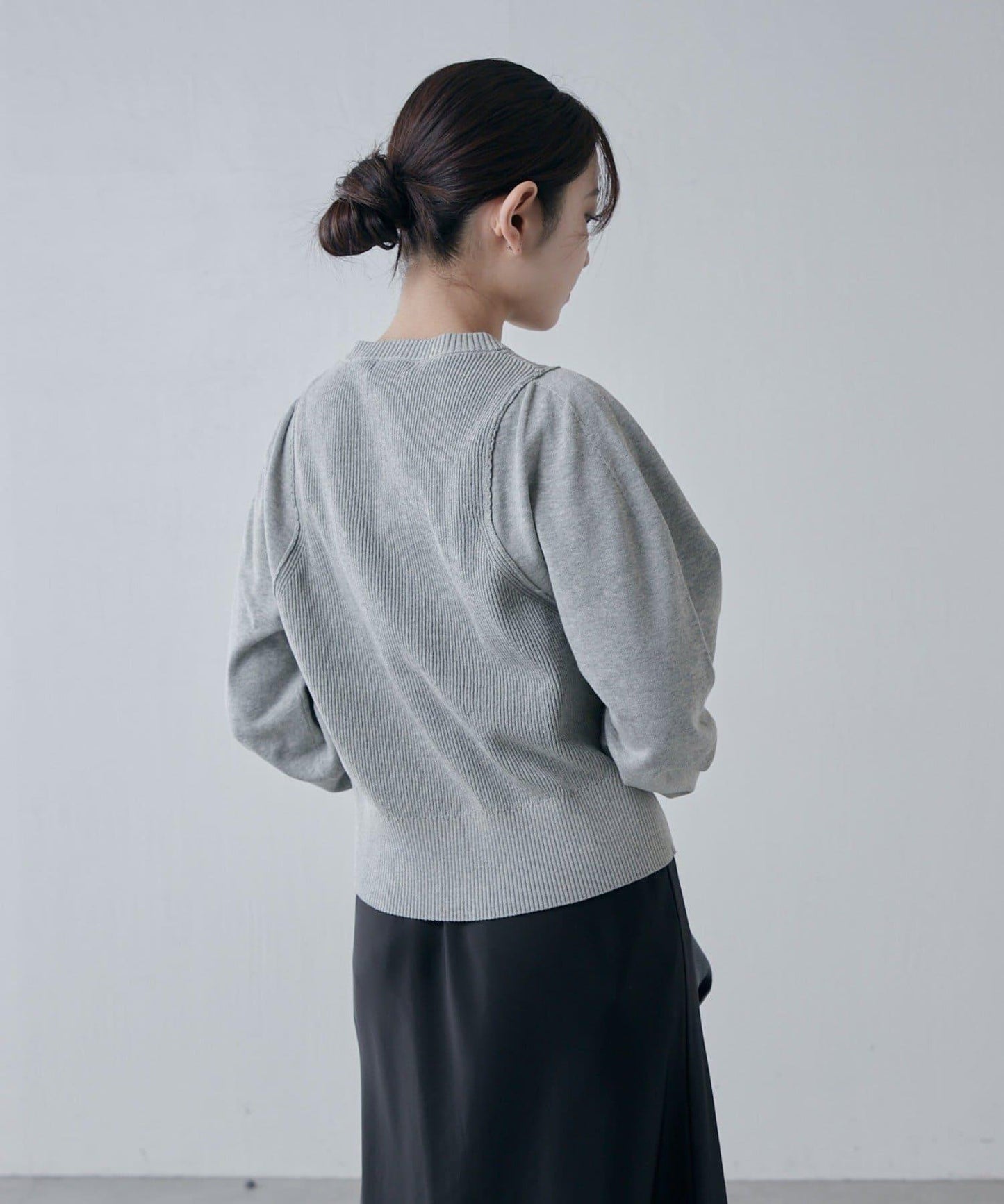 棉質合身針織開衫