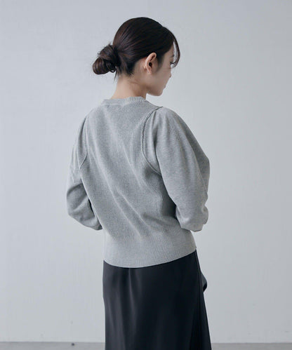 棉質合身針織開衫